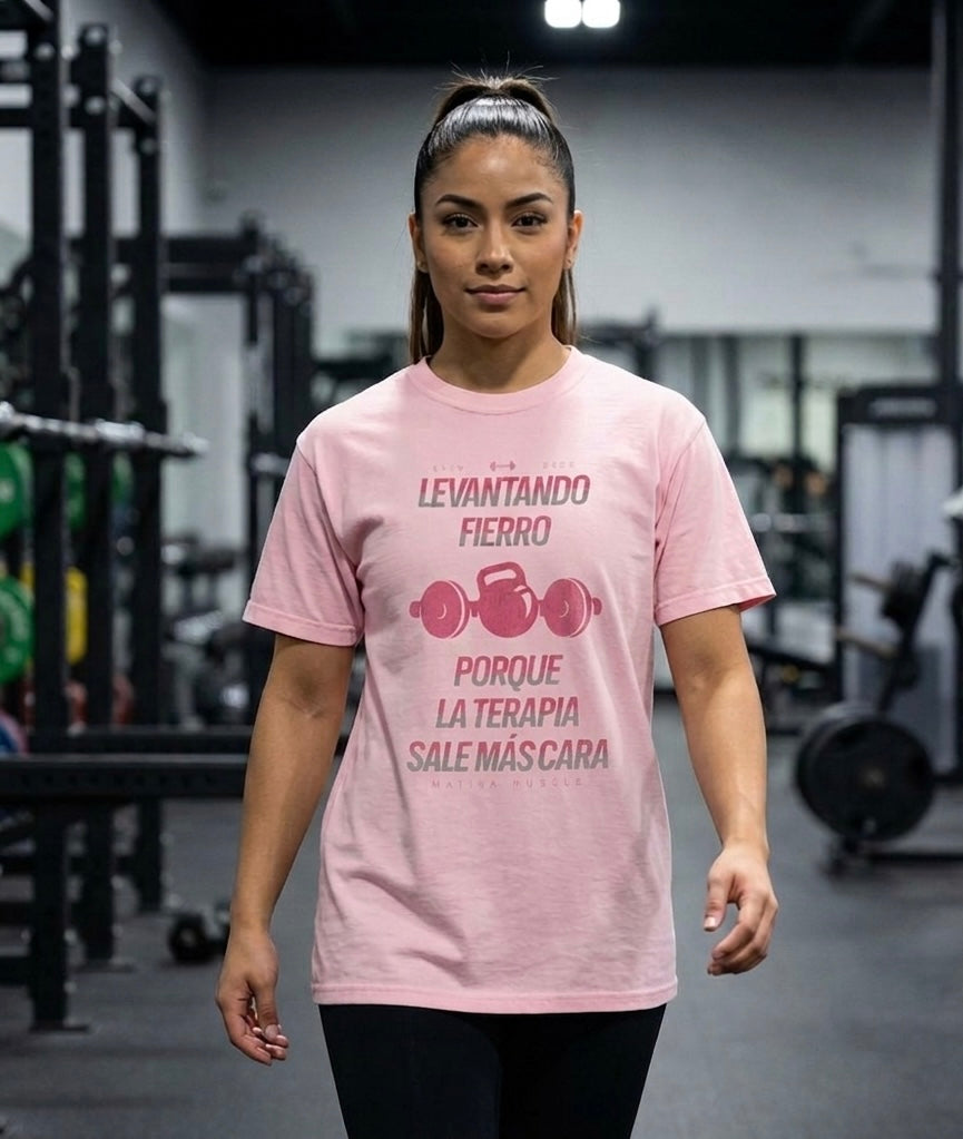 Levantando Fierro Porque La Terapia Sale Más Cara - Latina Muscle