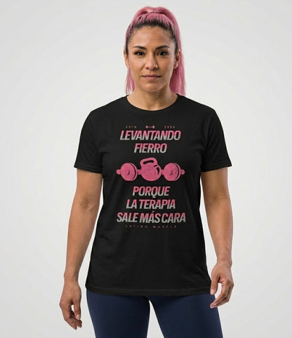 Levantando Fierro Porque La Terapia Sale Más Cara - Latina Muscle