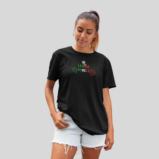 Latina Muscle Tee - Mexican Pride - Latina Muscle