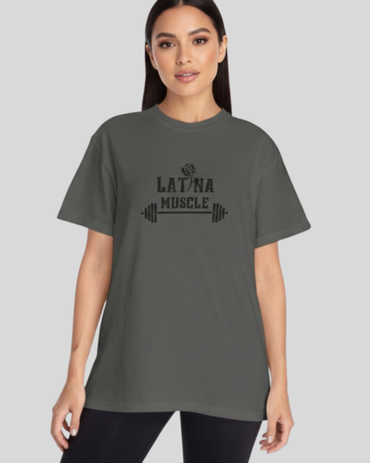 Latina Muscle Tee Rose Edition - Latina Muscle