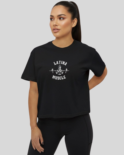Latina Muscle Boxy Tee - Latina Muscle