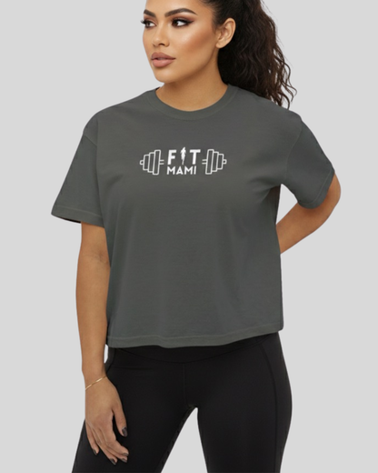 Fit Mami Boxy Tee - Latina Muscle