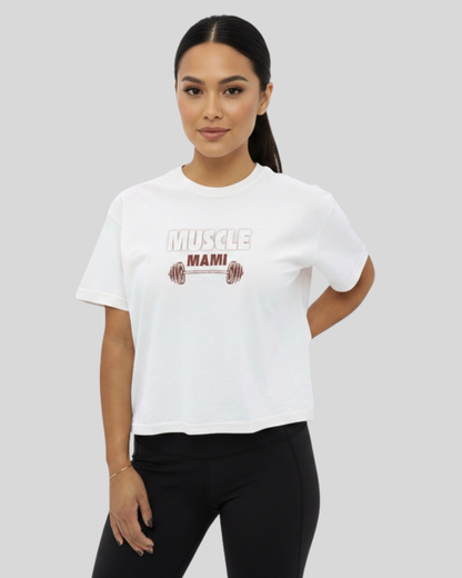Muscle Mami Boxy Tee - Latina Muscle
