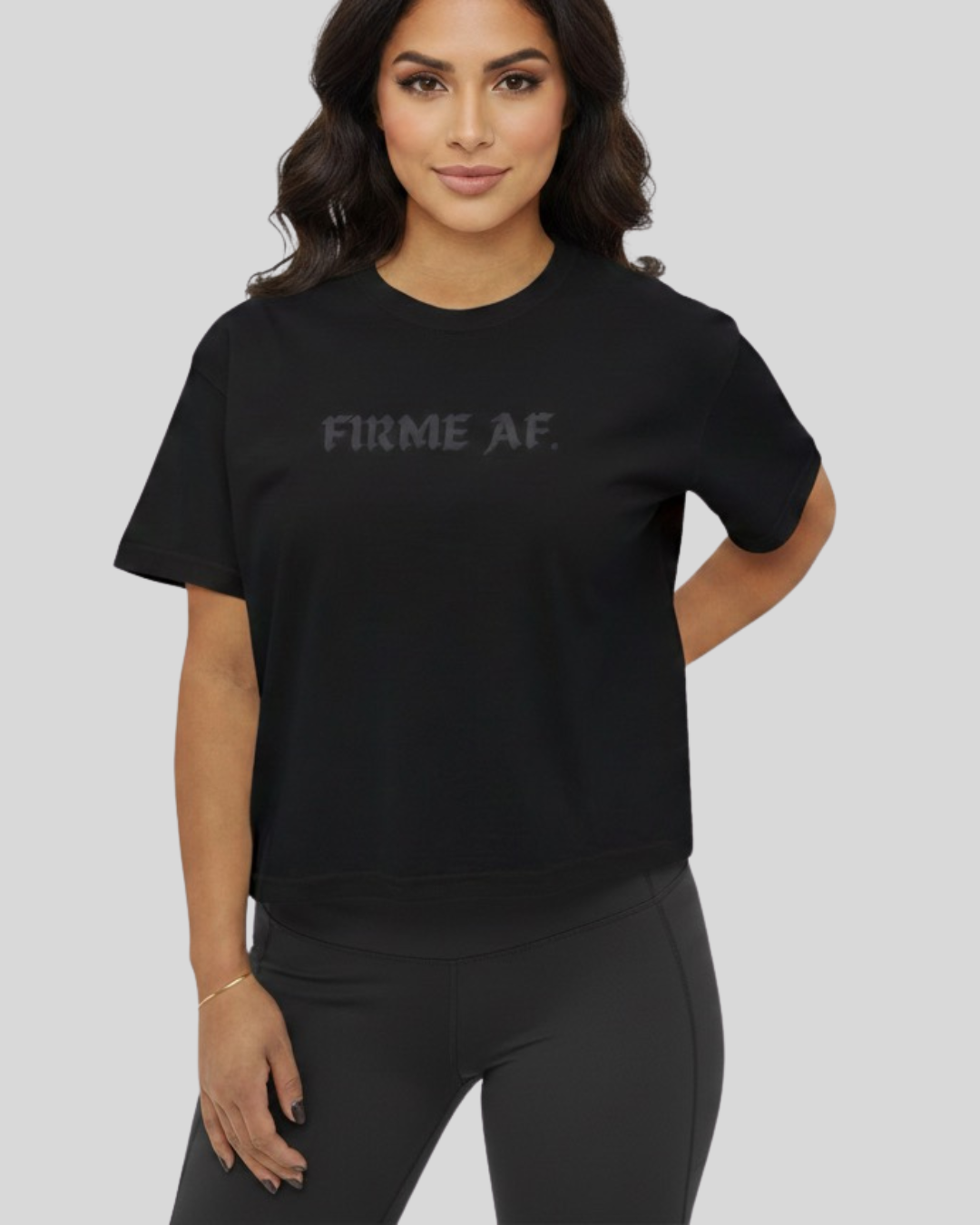 Firme AF Boxy Tee - Latina Muscle