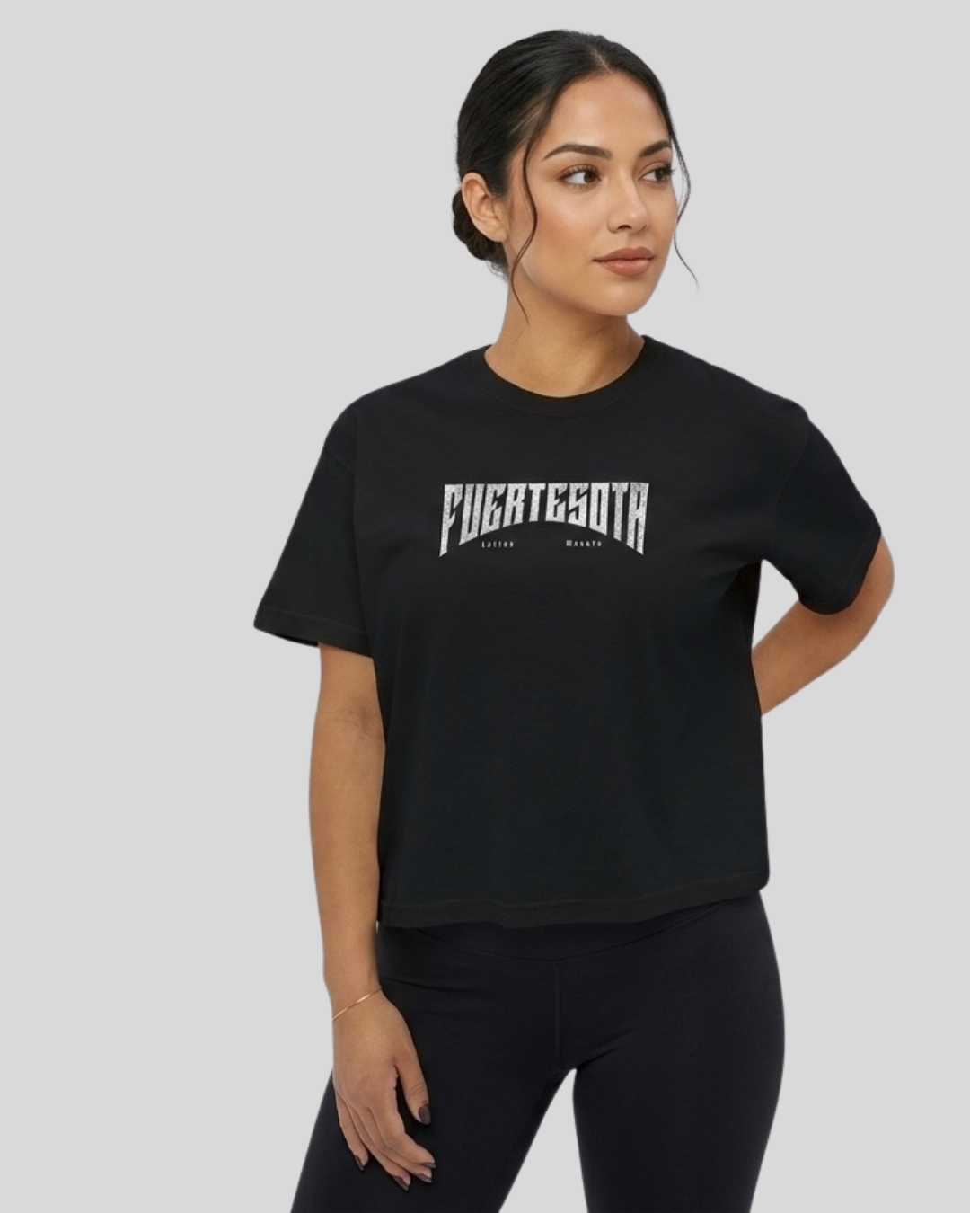 Fuertesota Boxy Tee - Latina Muscle