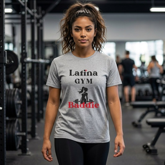 Latina Gym Baddie Tee - Latina Muscle