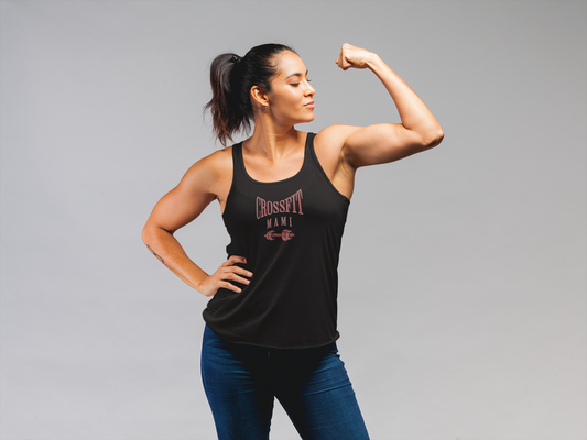 Crossfit Mami Racerback Tank Top - Latina Muscle